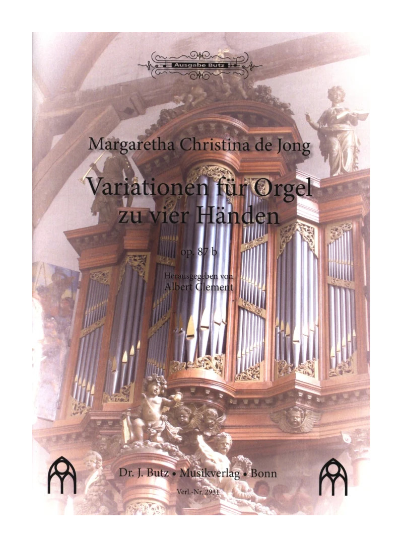 VARIAZIONI ORGANO 4 MANI - DE JONG