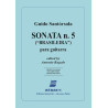 Sonata n. 5 - brasileira - chitarra - santorsola