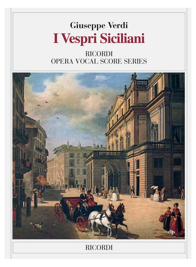 vespri siciliani - verdi - canto e piano