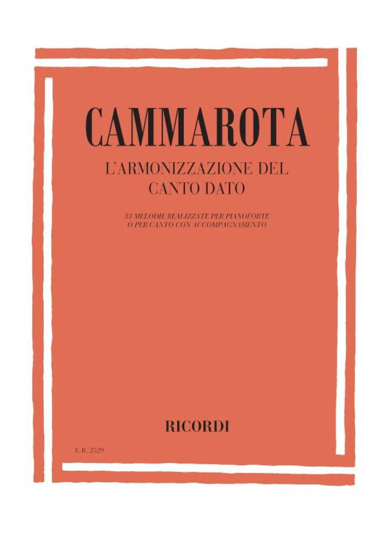 L'Armonizzazione del canto dato