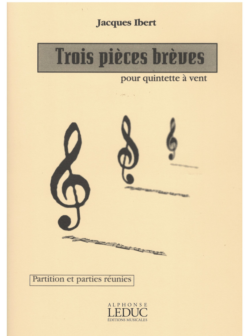 Trois pièces brèves pour quintett à vent