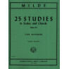 MILDE - 25 STUDIES - FAGOTTO