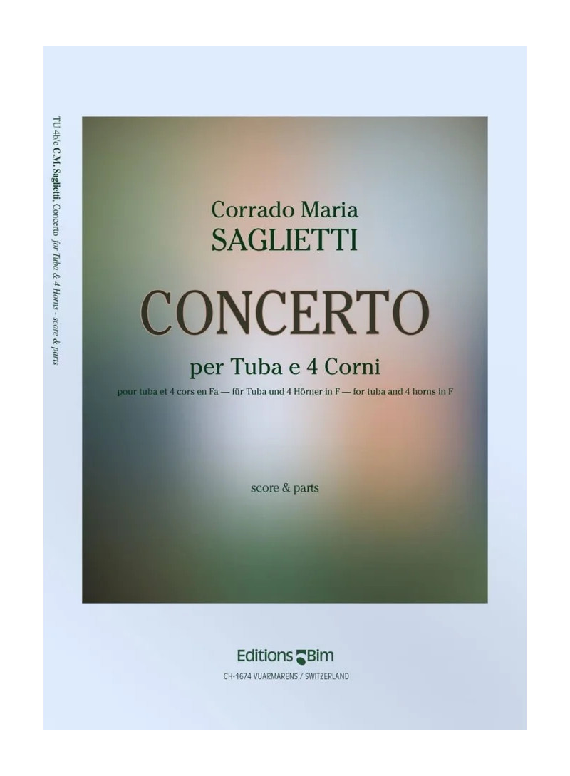 Concerto mtuba e 4 corni Saglietti