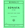 BENDA- SONATA IN FA - CANTO E PIANO