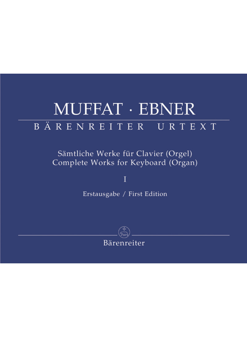 Muffat- Ebner -  Organo - volume 1