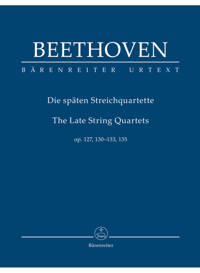 I Quartetti per archi tardivi op. 127, 130-133, 135 - Beethoven