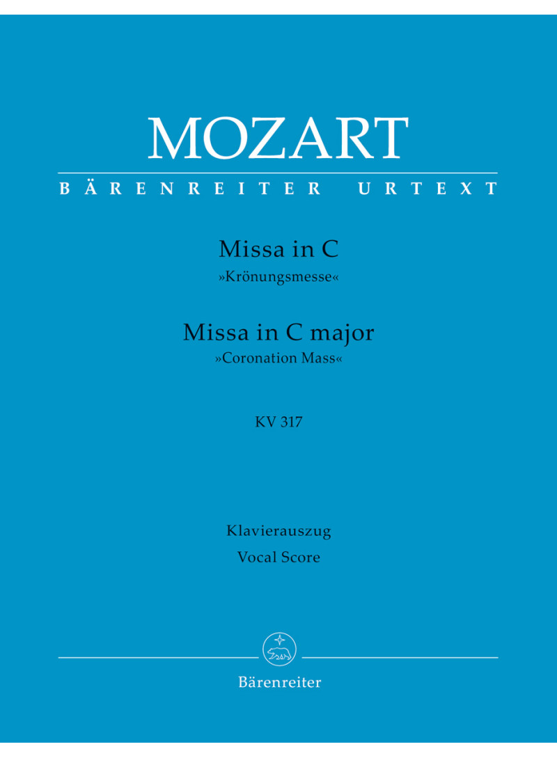 Mozart - Kronungmesse - canto e piano