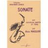 Sonate - Pour Sax Baryton Et Piano