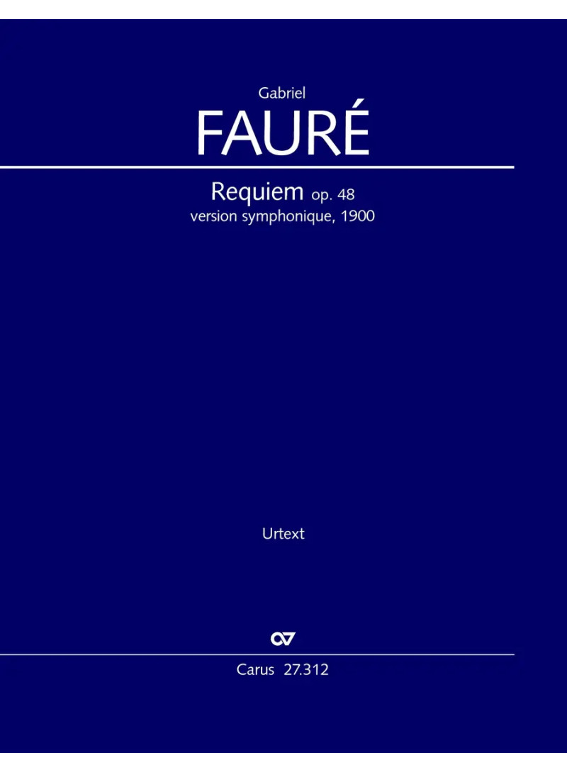 Requiem op. 48 - Fauré - versione per orchestra sinfonica