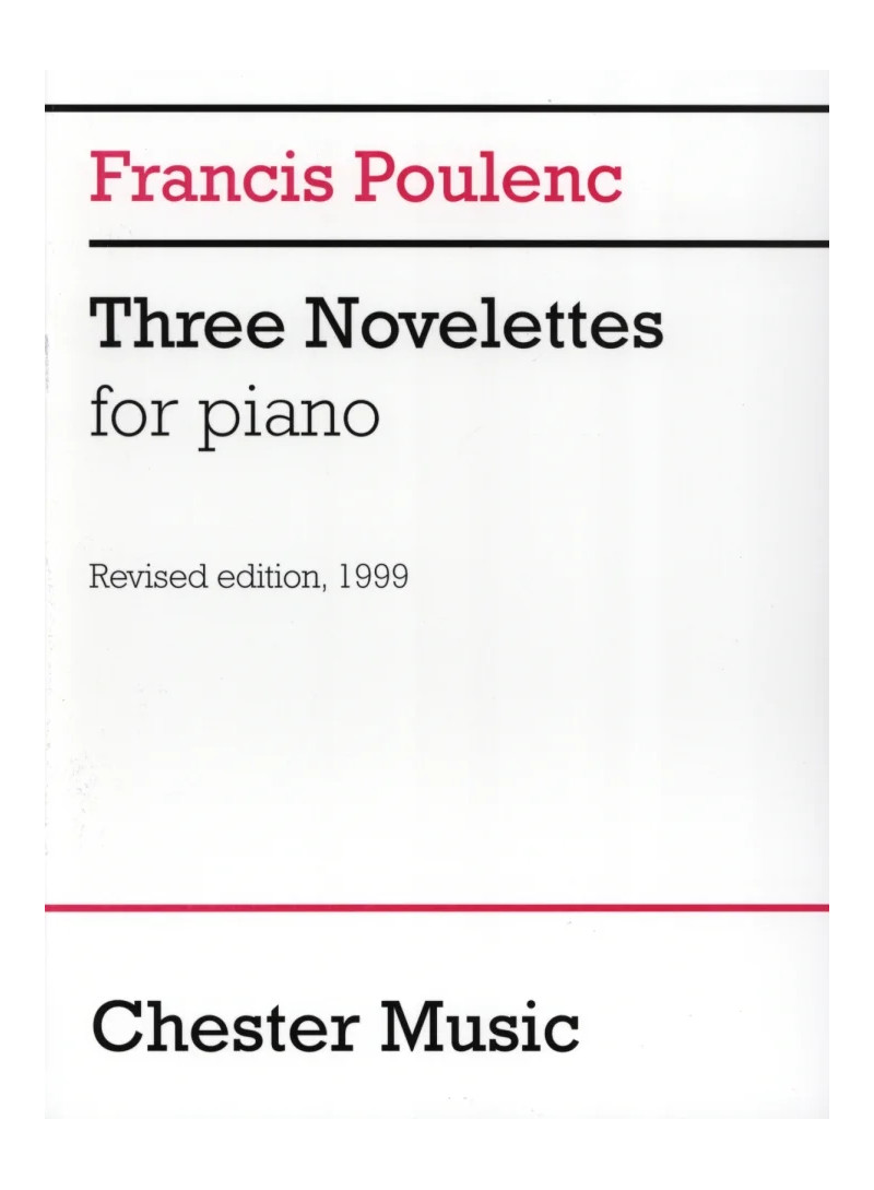 3 novellettes Poulenc - pianoforte