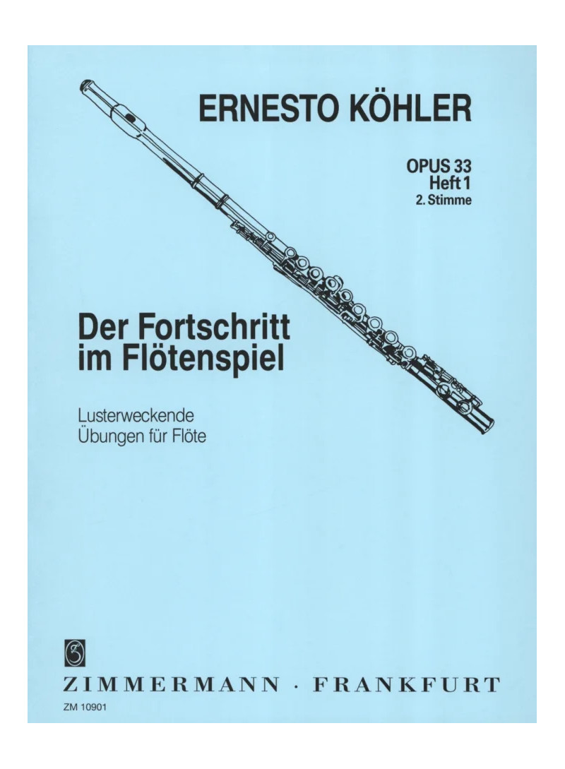 The Flautist's progress op.33 book 1 - Kohler