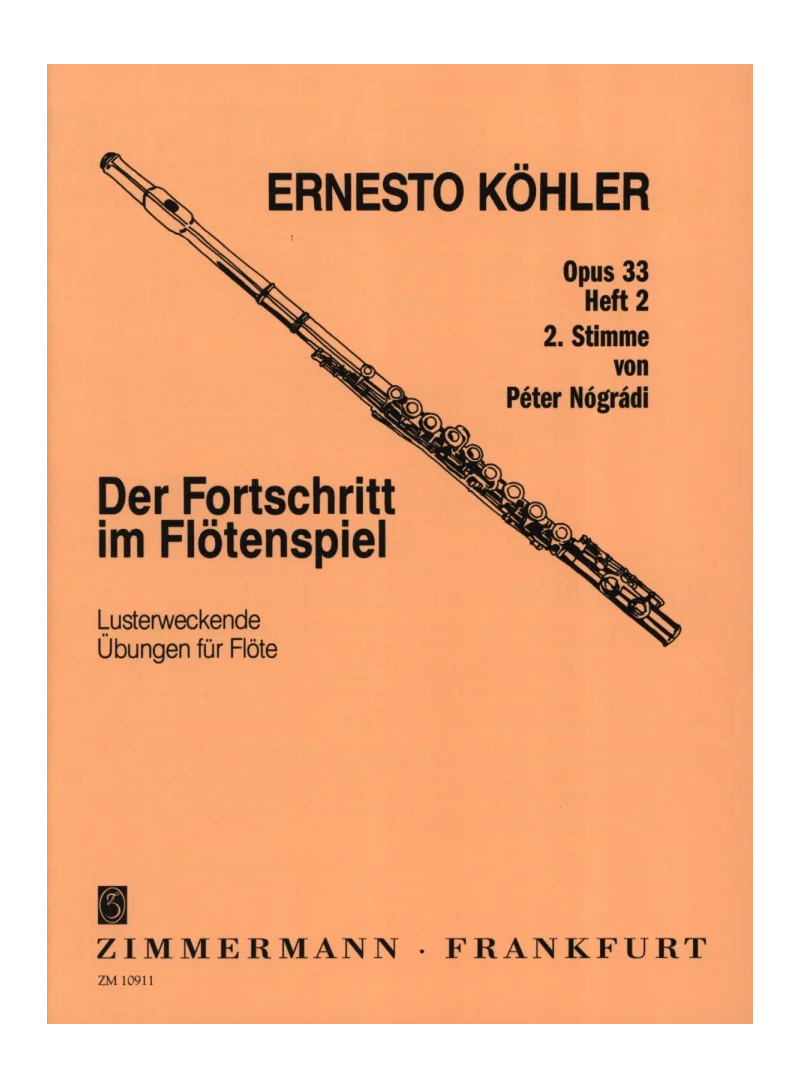 Der Fortschritt im floten.op.33 heft 2 -. Kohler