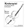 Kinderspiel - for 4 doublebass - Turetzky