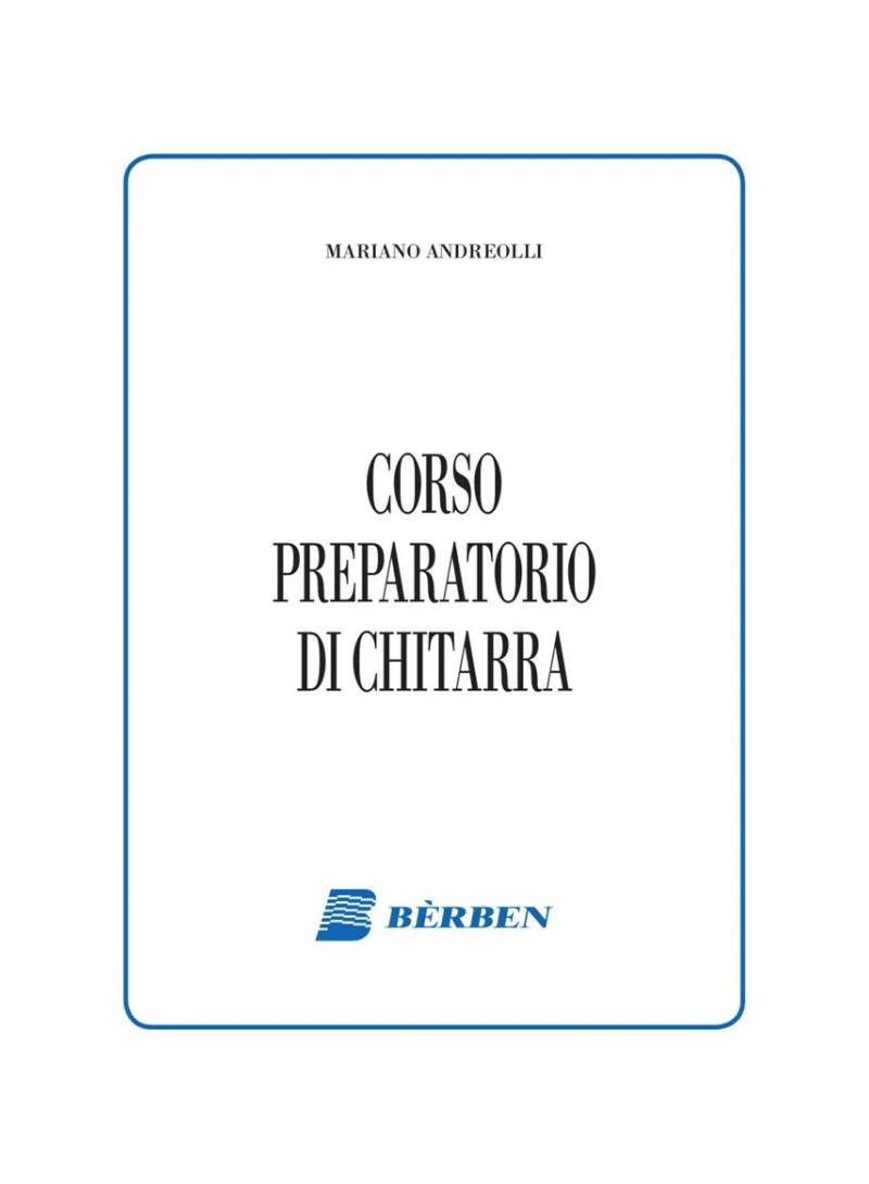 Corso preparatorio di chitarra - Andreolli