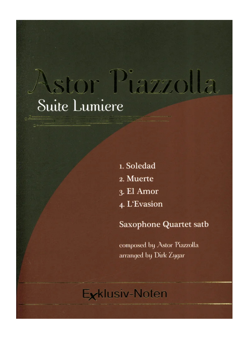 quartetto sassofoni -piazzolla