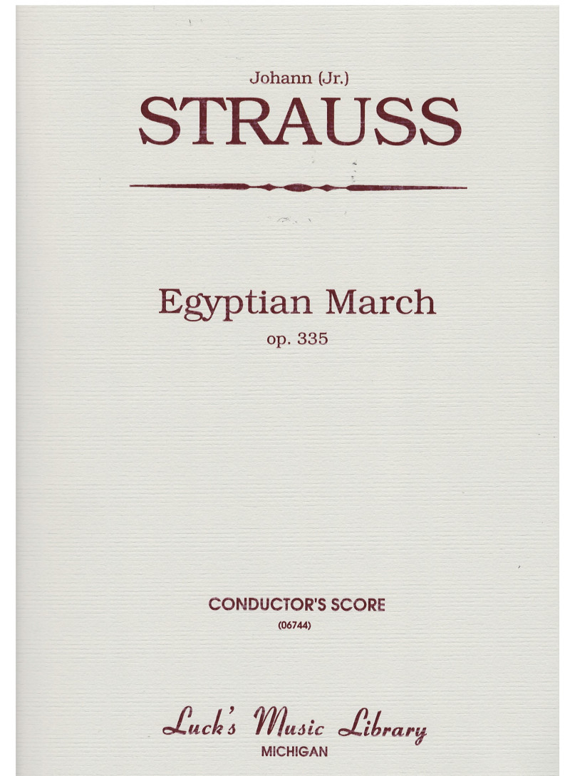 Egyptian March Op. 335