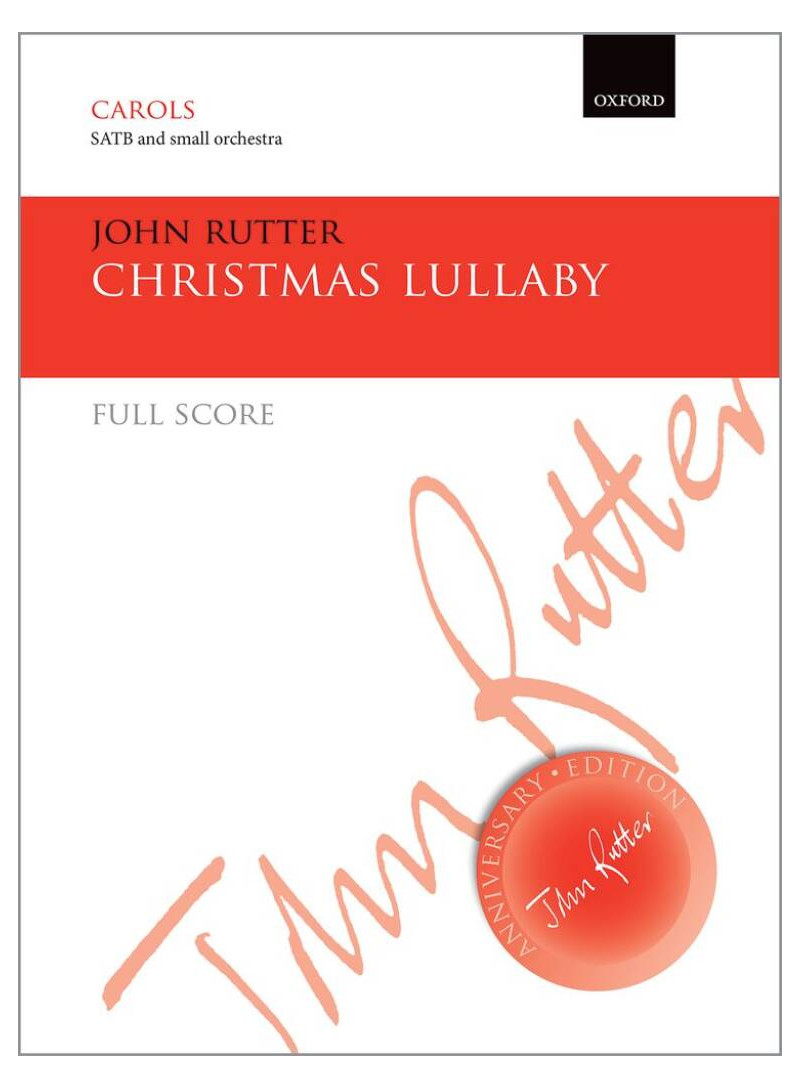 Christmas lullaby - Rutter - partitura