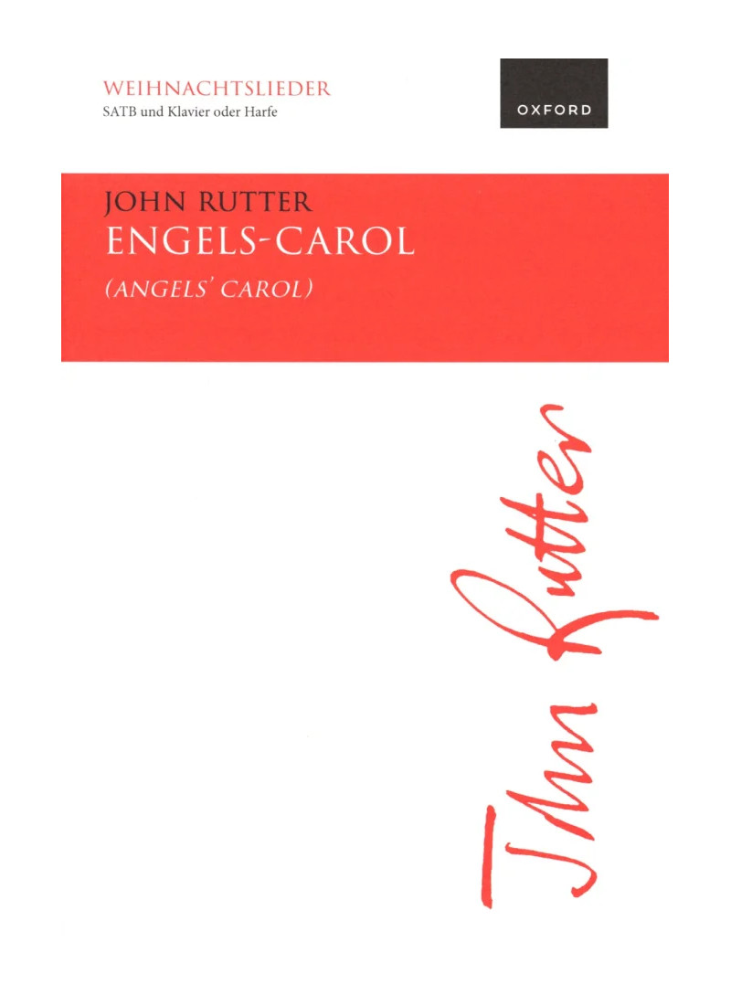 Angel's Carol - rutter - satb - arpa - orchestra