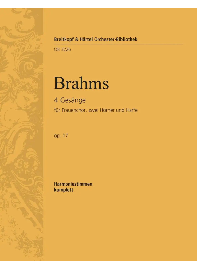 brahms - quattro canti - set fiati