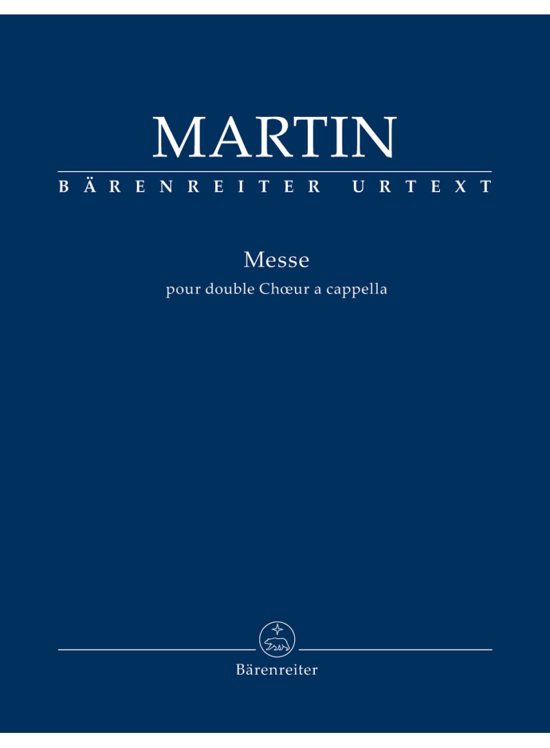 messa doppio coro cappella - Frank Martin