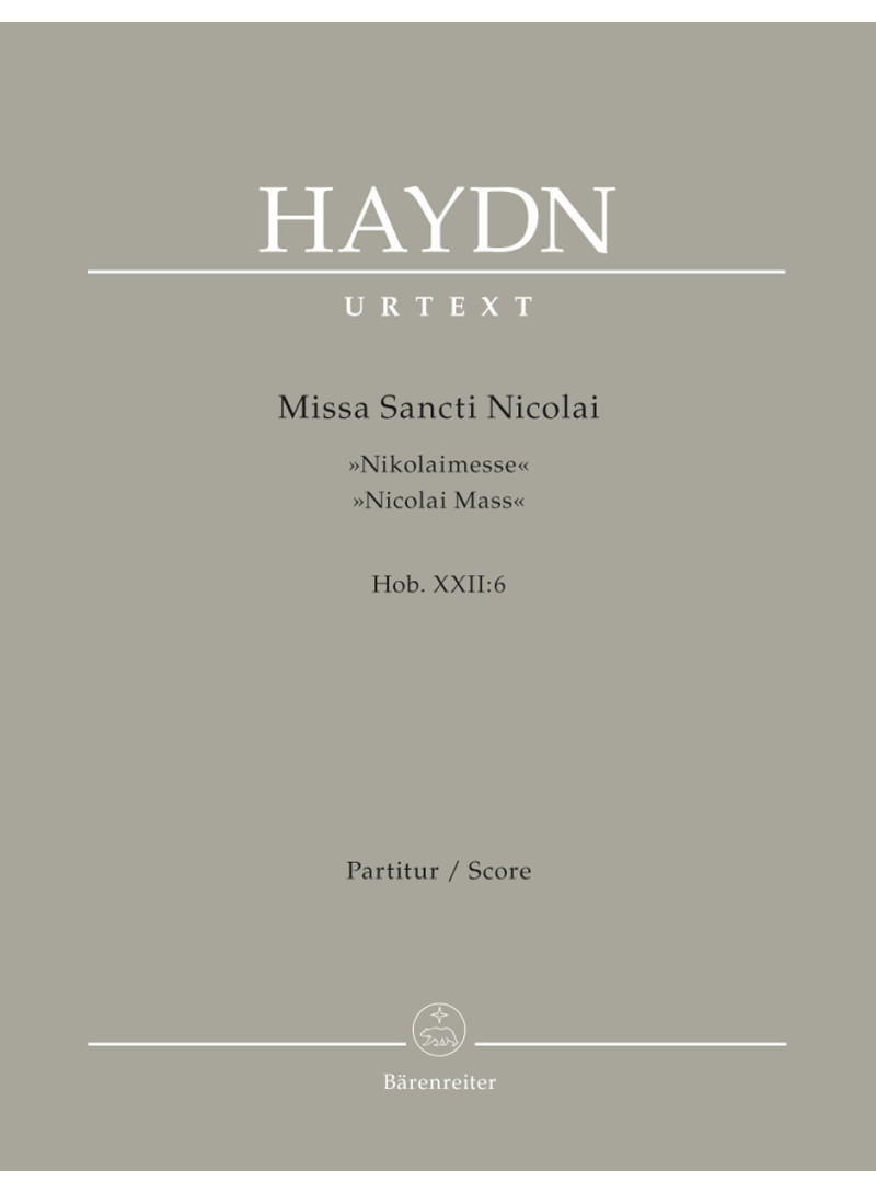 Nicolai Messe - Haydn - partitura