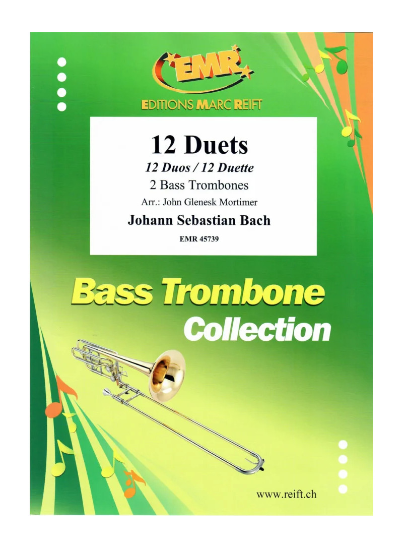 12 duets for Bass Trombones - Bach J.Sebastian