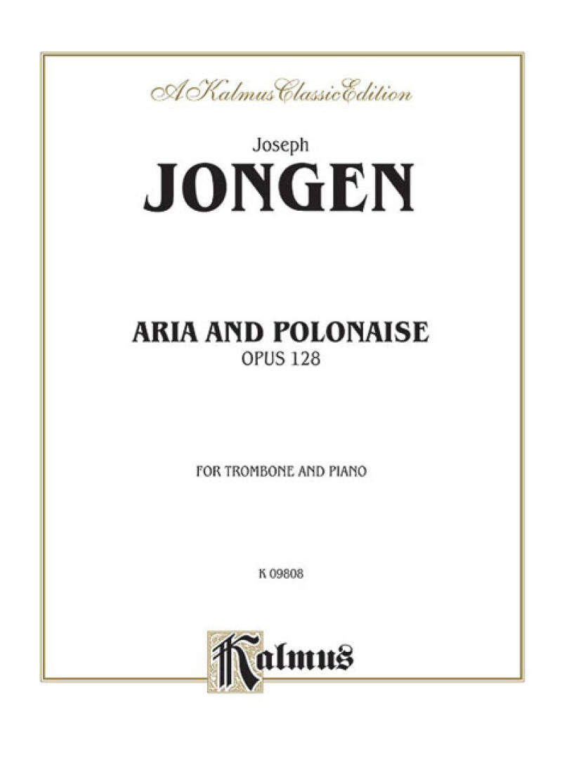 TROMBONE E PIANO - POLONAISE - JONGEN