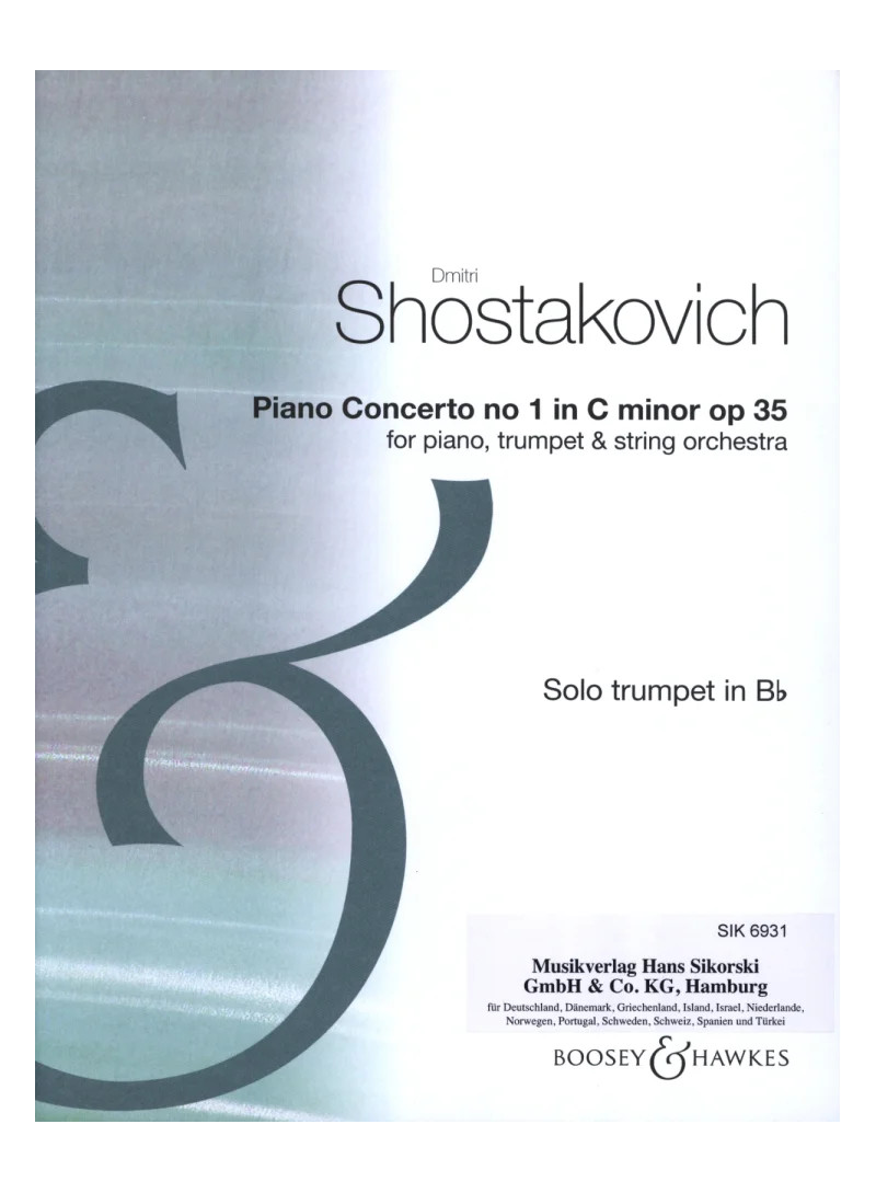 PIANO - TROMBA ARCHI - CONCERTO - SHOSTAKOVICH