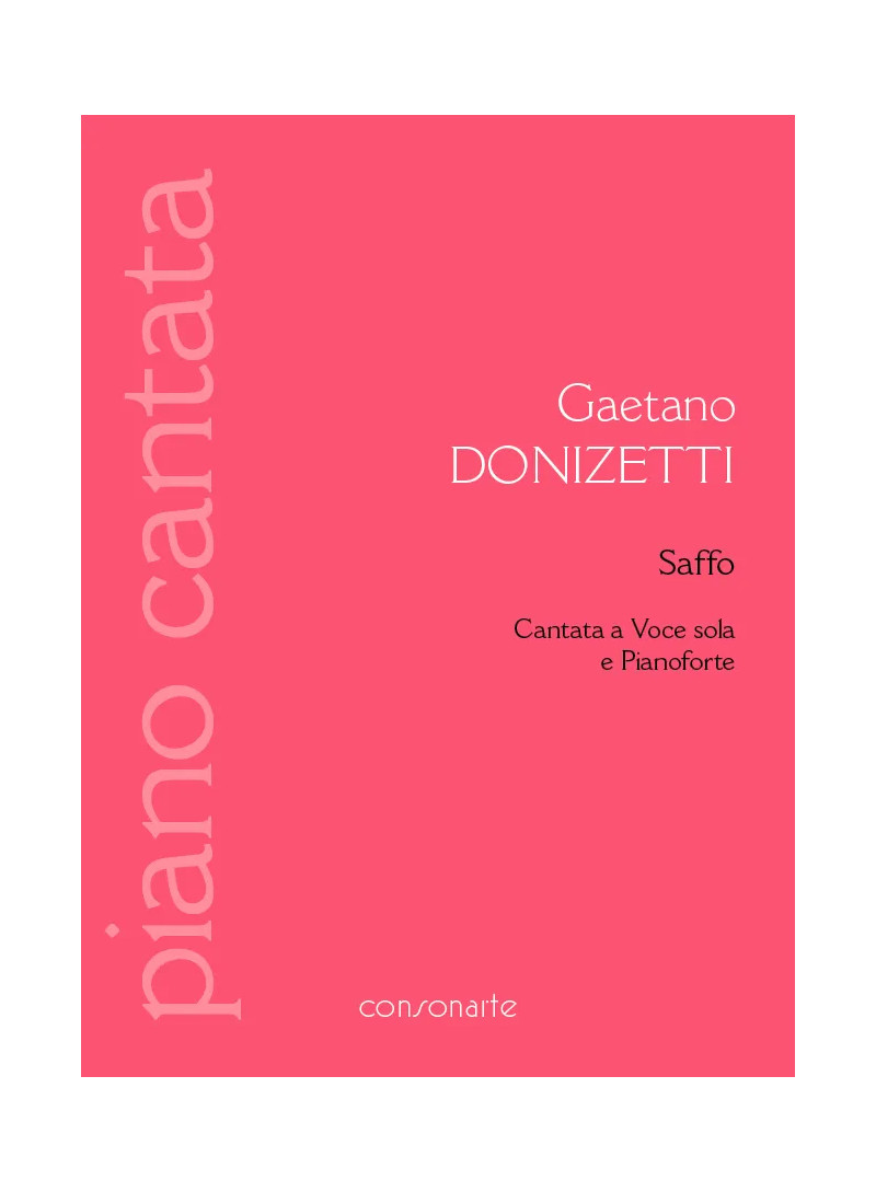 Donizetti - cantata a voce sola e pianoforte -saffo