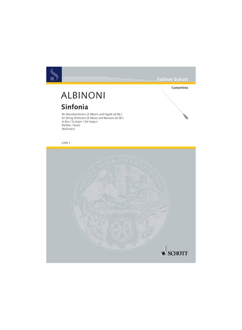 Albinoni - Sinfonia - archi e fiati