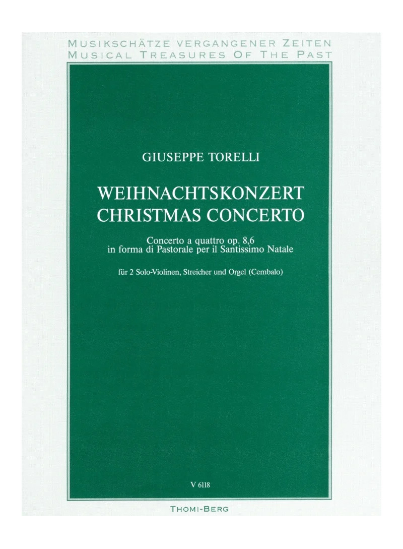 Torelli - concerto Natale - archi - organo