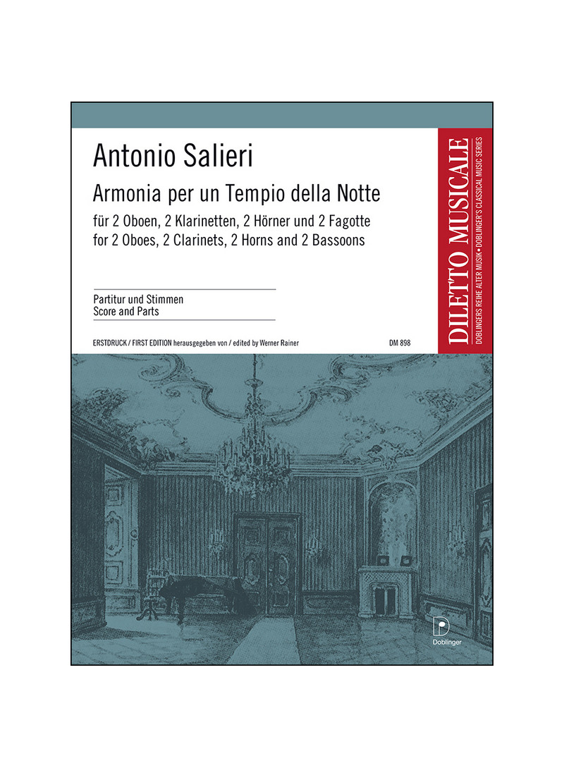 SALIERI - ARMONIA DI UN TEMPO NELLA NOTTE - ENSEMBLE FIATI