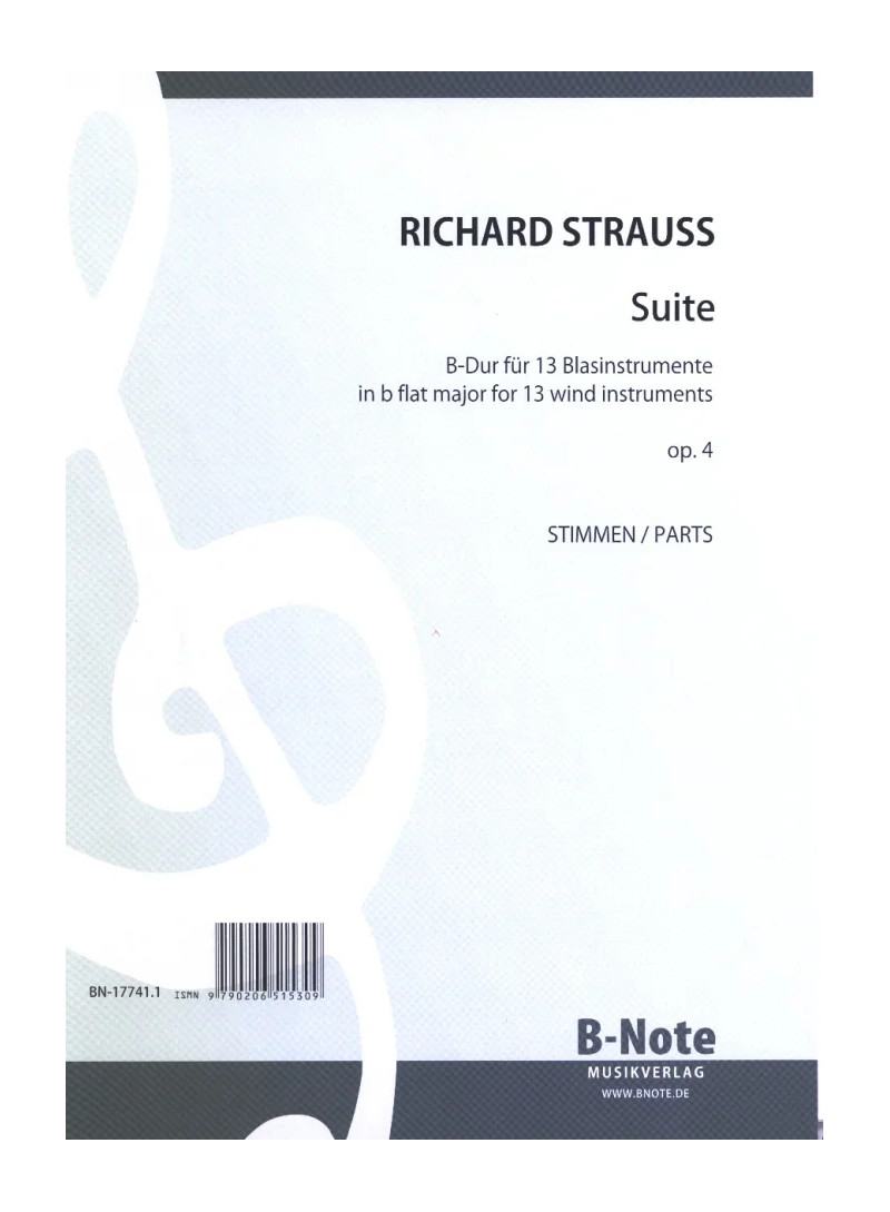 Suite in Si bemolle maggiore Op. 4