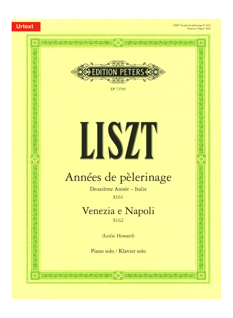 Liszt - Venezia e Napoli - pianoforte