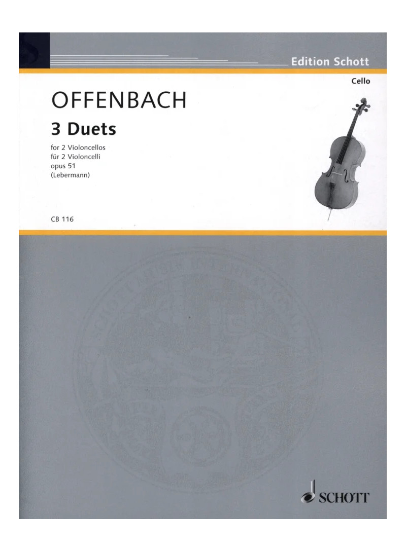 offenbach - duetti - violoncello