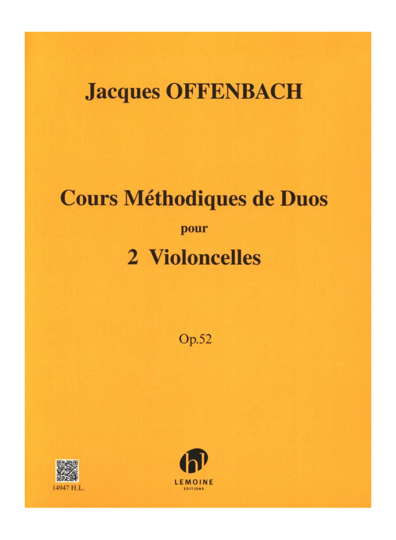 Offenbach - metodo violoncello duo