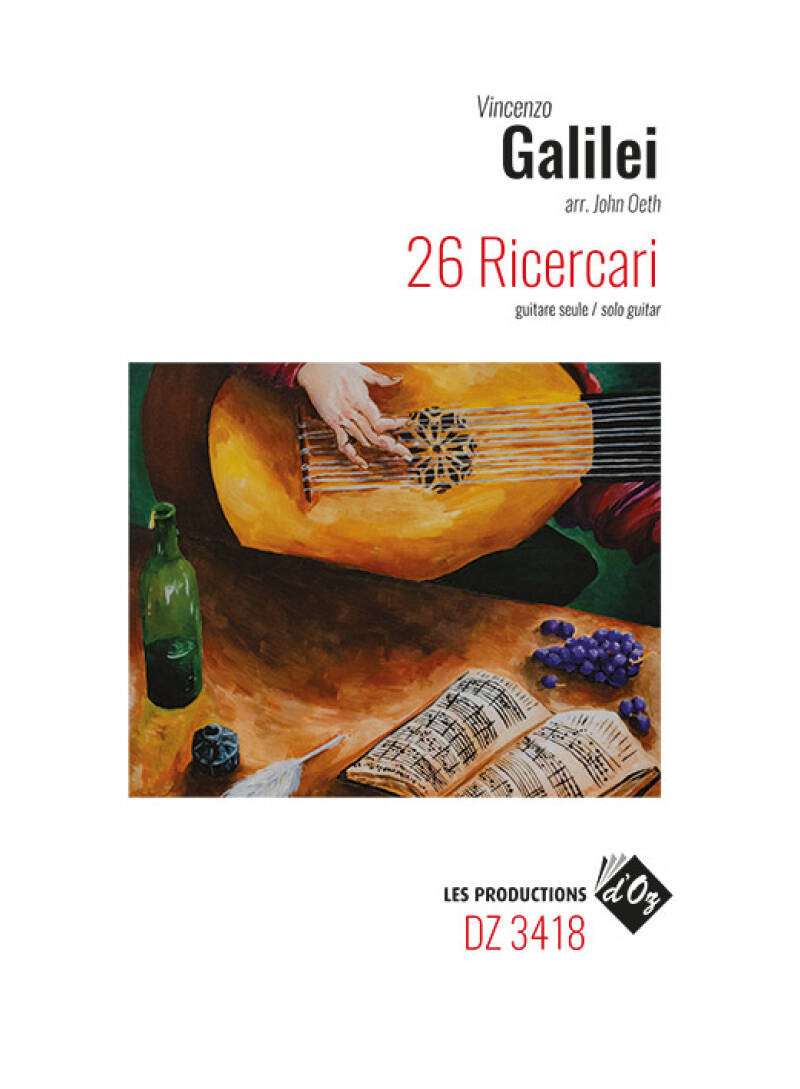 26 ricercari - galilei - chitarra classica