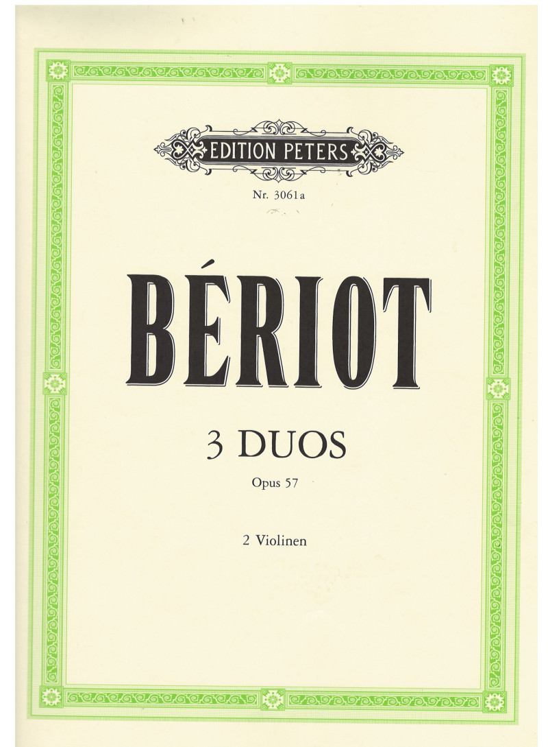 3 Duos concertants op. 57