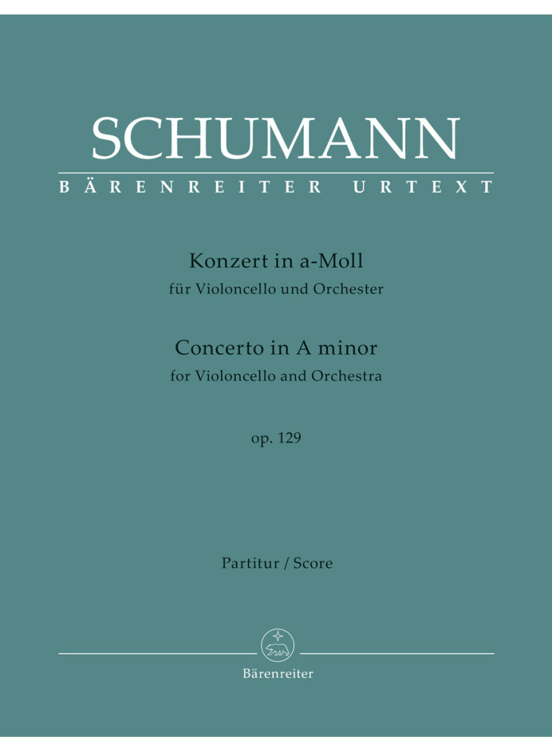 Concerto in A minor op. 129 - SCHUMANN - PARTITURA