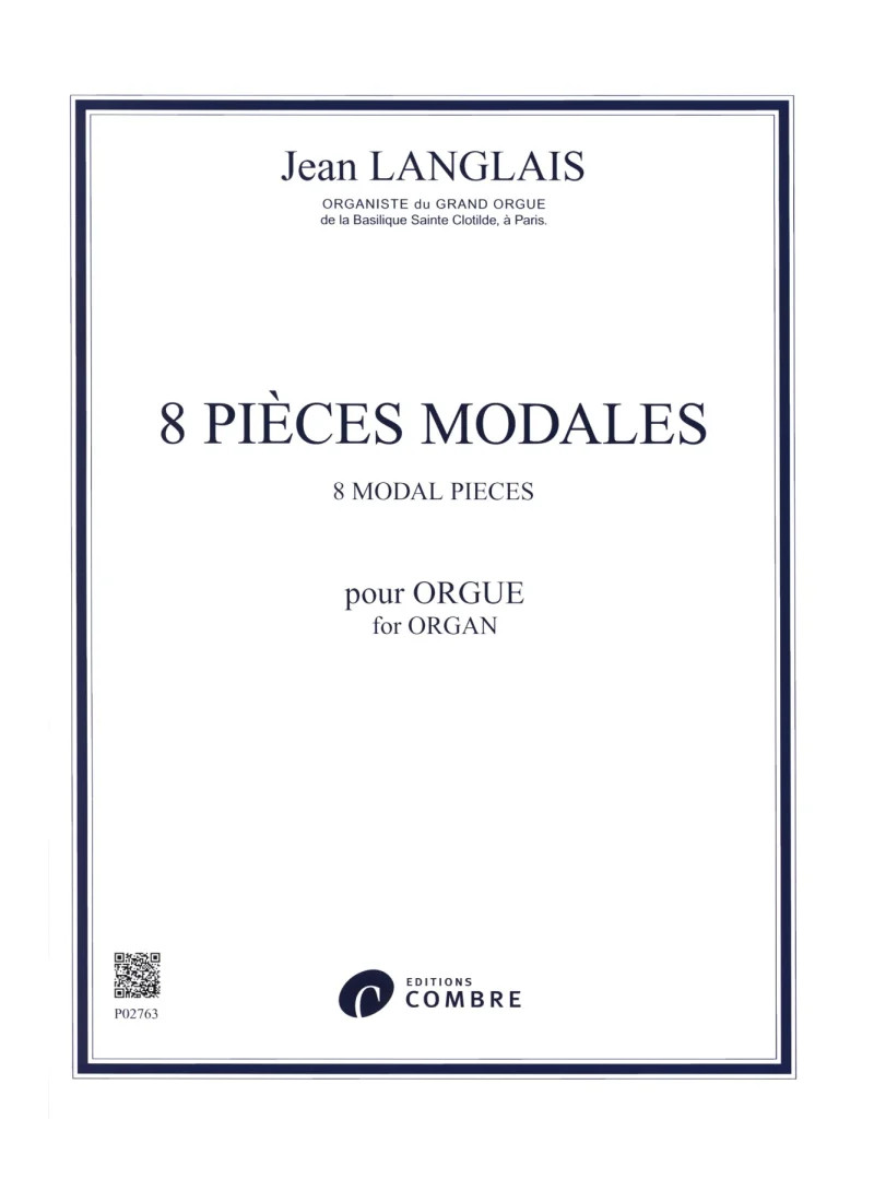 Huit pieces modales pou orgue