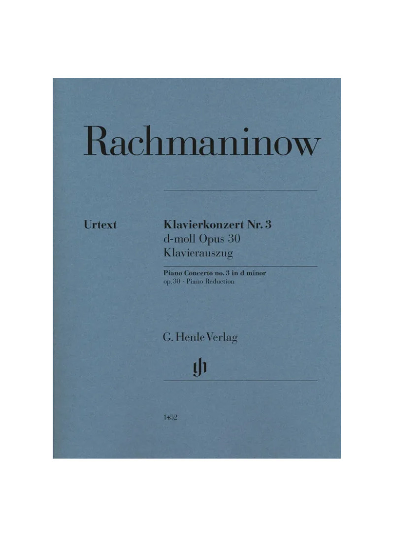 Rachmaninoff -. piano concerto 3 - op 30