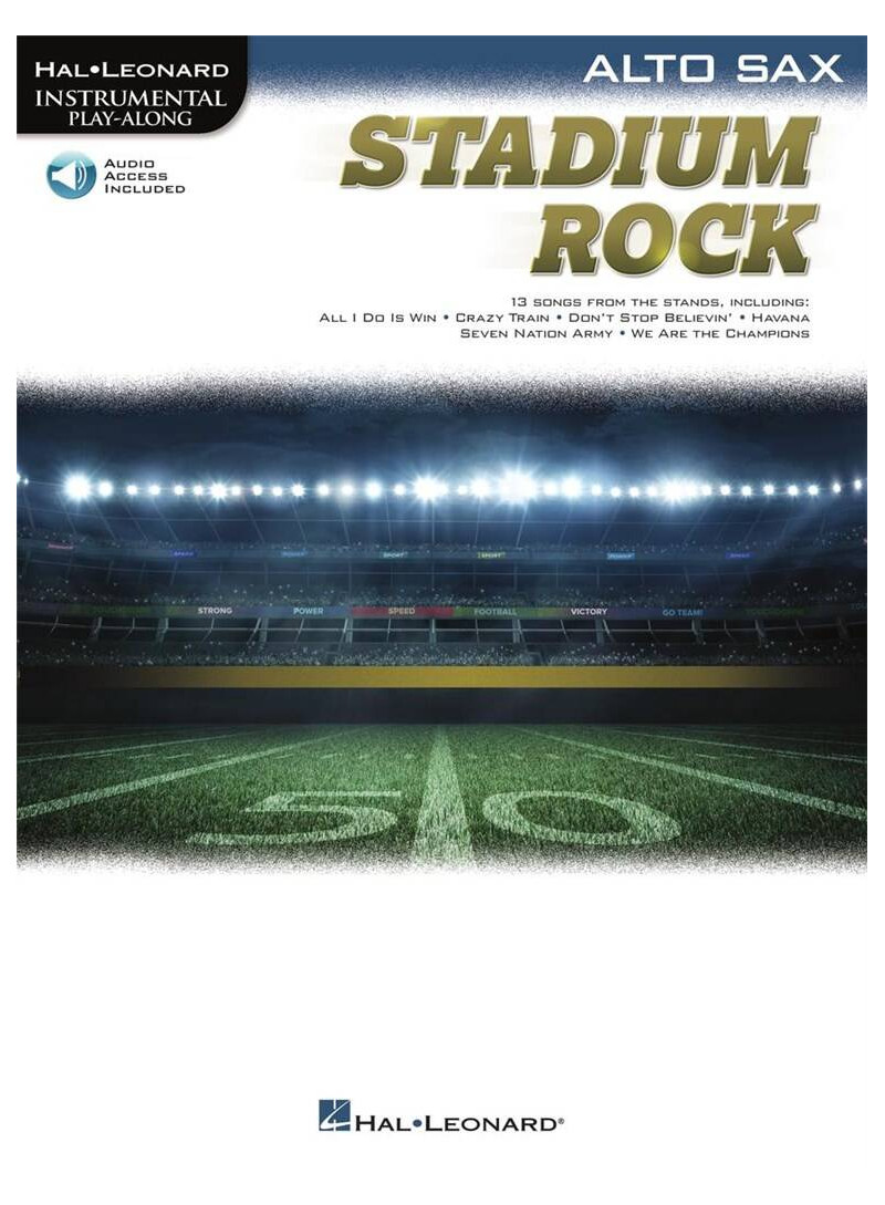 Stadium rock for alto sax