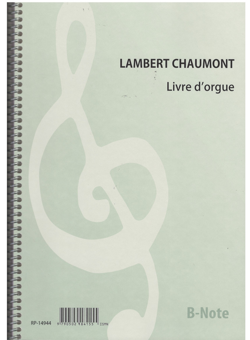 Livre d'orgue