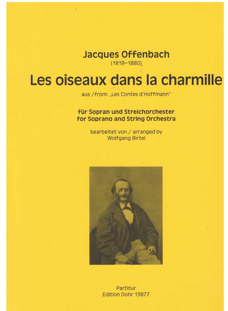 Les oiseaux dans la chamille (Aria della