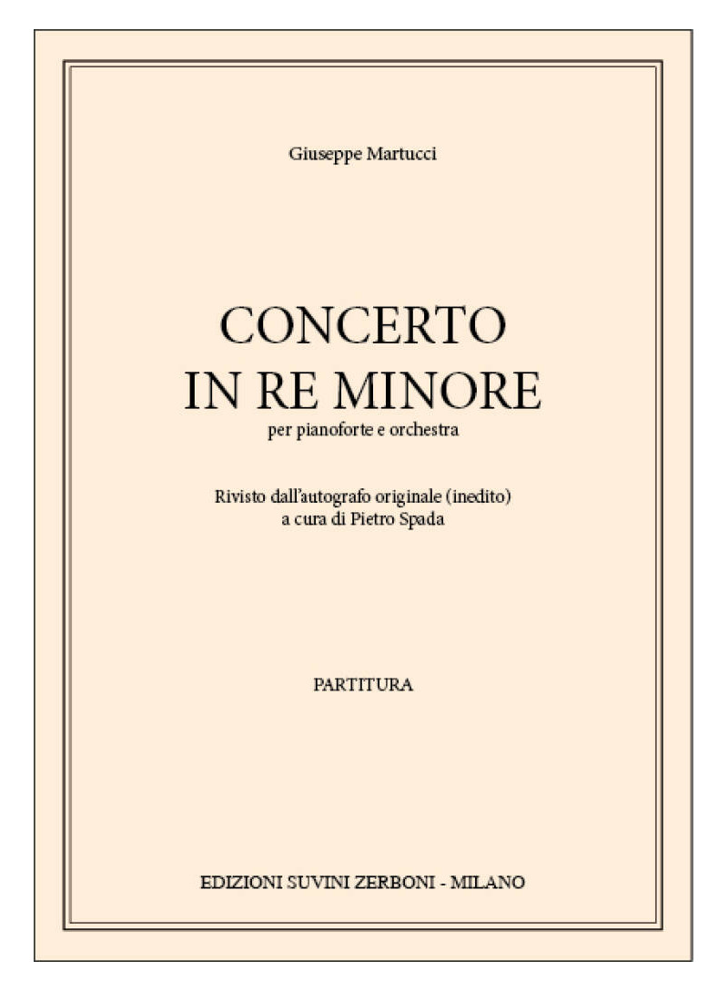 martucci - concerto re minore