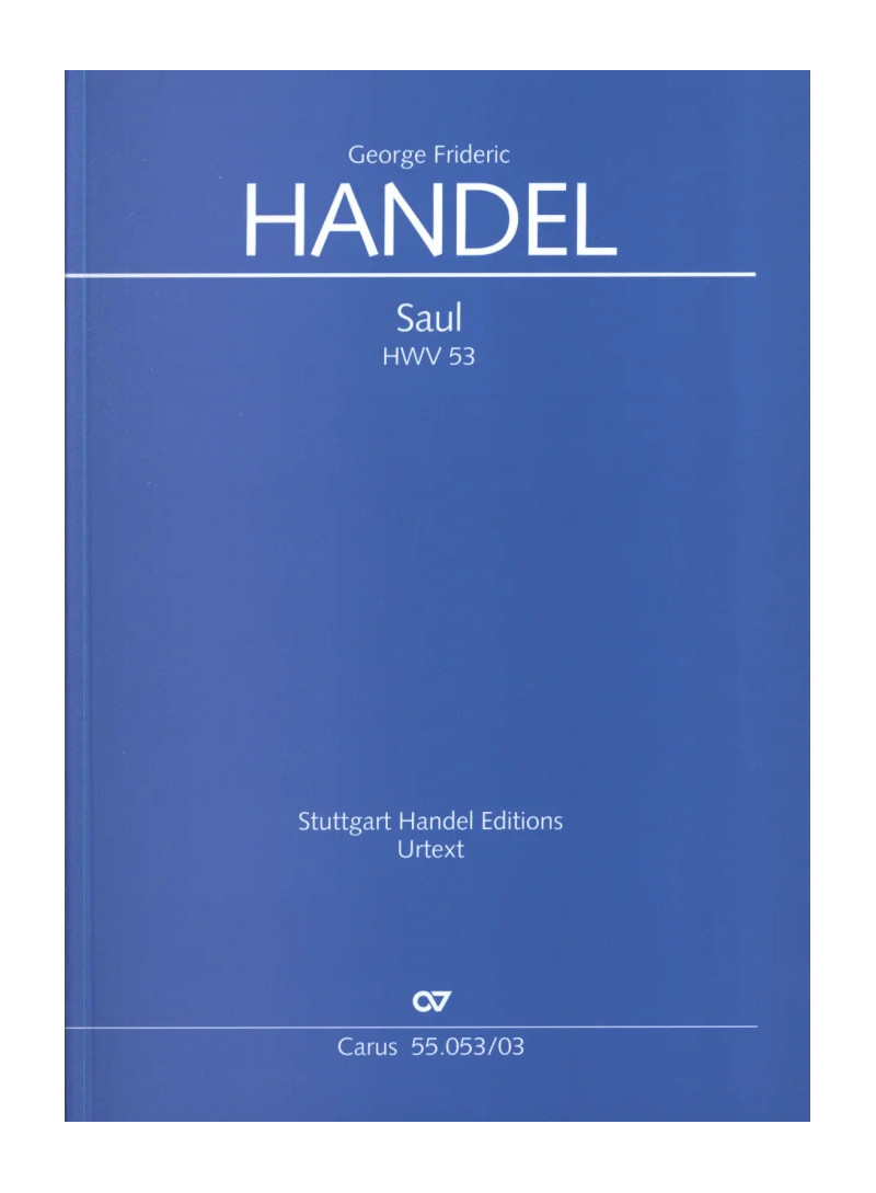 handel - saul - canto e piano