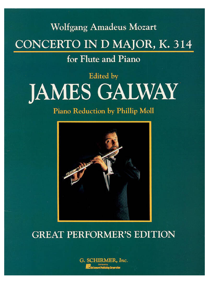 Flute Concerto In D Major, K. 314