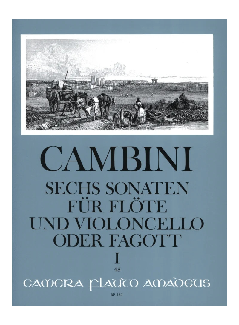 Cambini - sei sonate - vol.1 - violoncello e fagotto