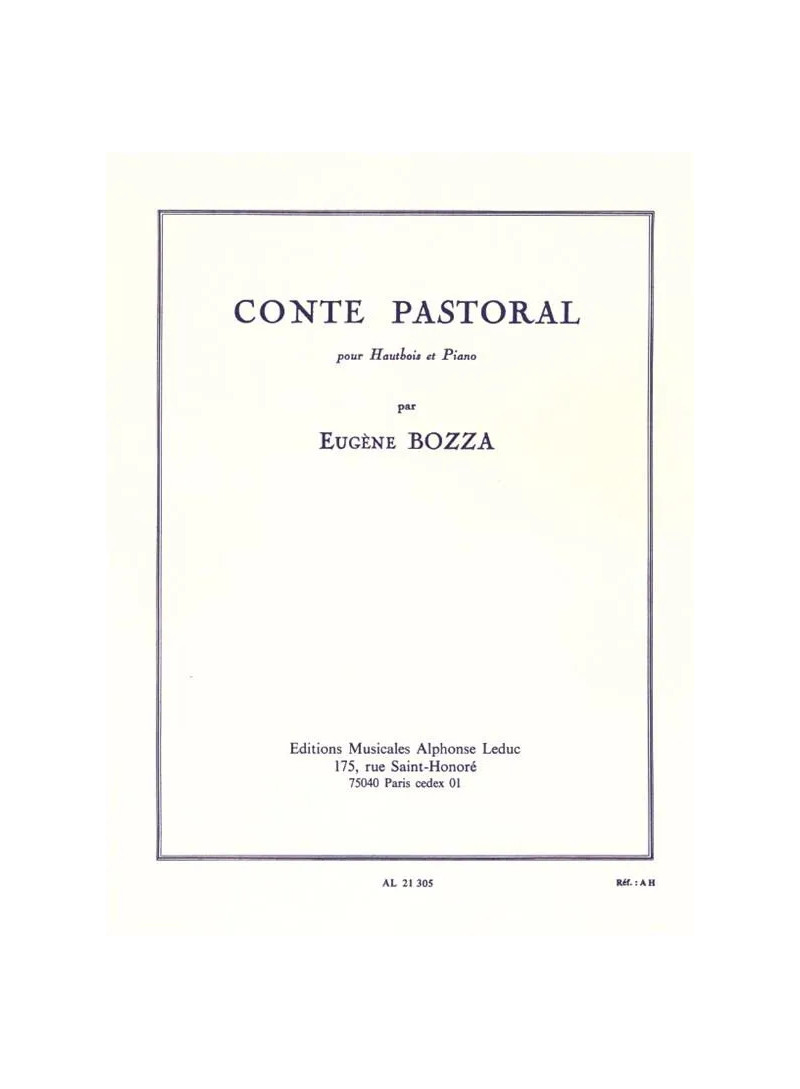 Oboe e piano - bozza - pastoral