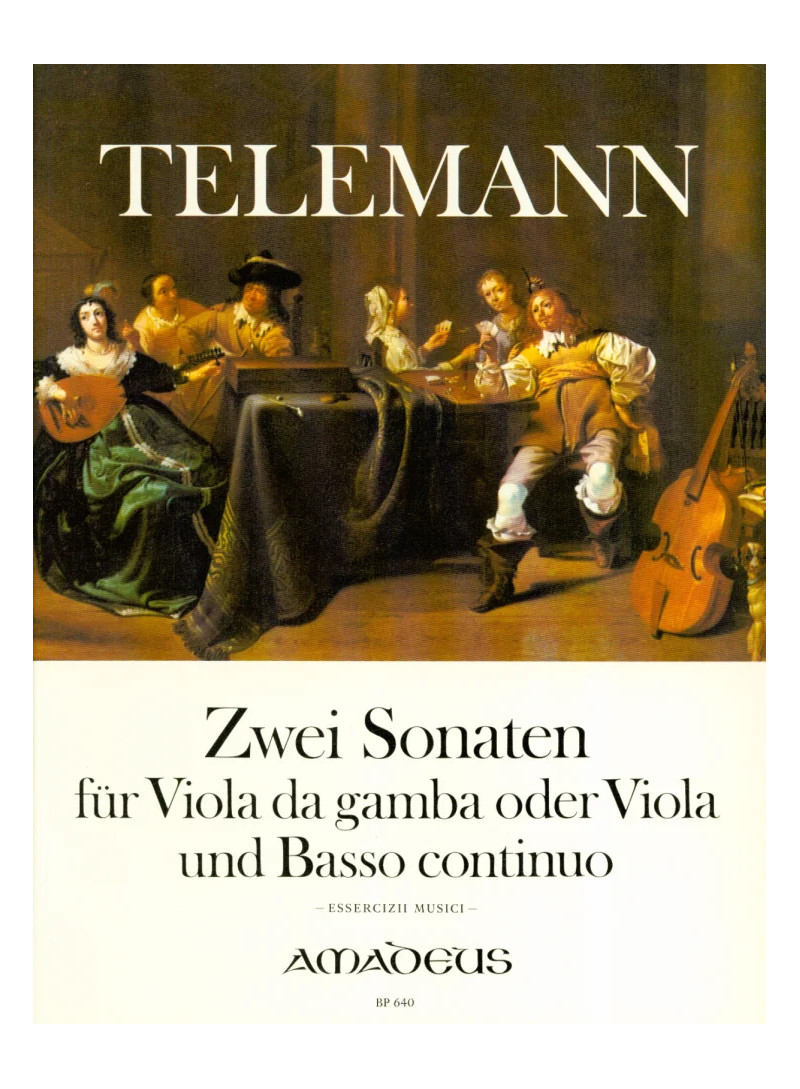 Telemann - viola da gamba - sonate